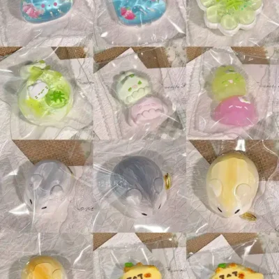 【NieNieYueBing 捏捏月饼 四月新作】です スクイーズ (予約商品)（4月26日 18:00まで）